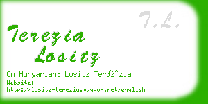 terezia lositz business card